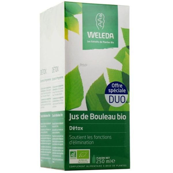 Jus de Bouleau Bio - 2 flacons de 250 ml