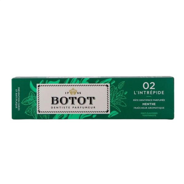 Pâte Dentifrice Parfumée Menthe - L'intrépide - 75 ml