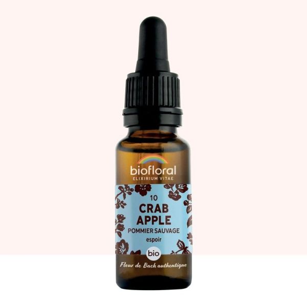 Fleur de Bach n10 Crab Apple, Pommier Sauvage - Bio Demeter - 20 ml