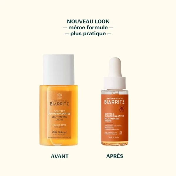 Gouttes Autobronzantes Bio Visage et Corps Alga Maris - 35 ml