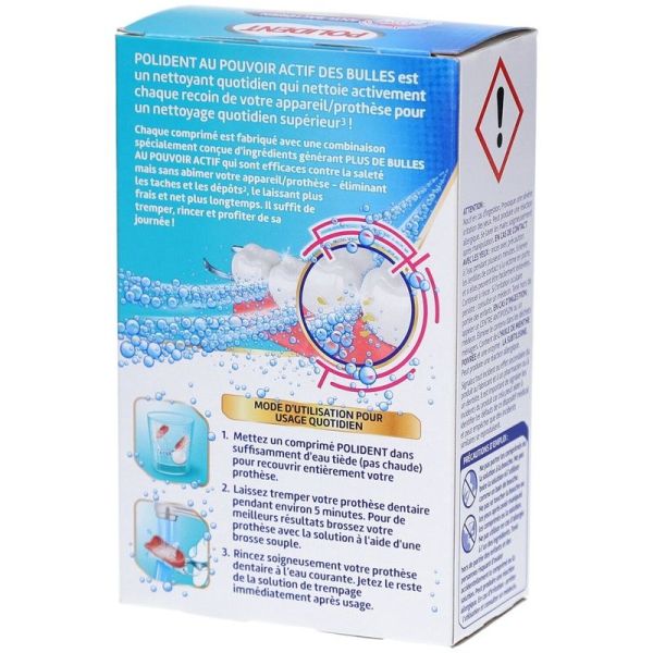 Polident Nettoyant Antibacterien Cpr72