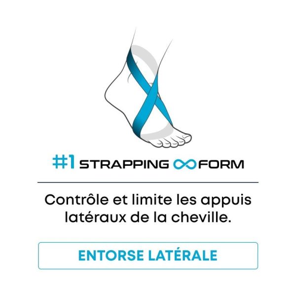 Chevillère ligamentaire gauche - Taille 1, 1 unité