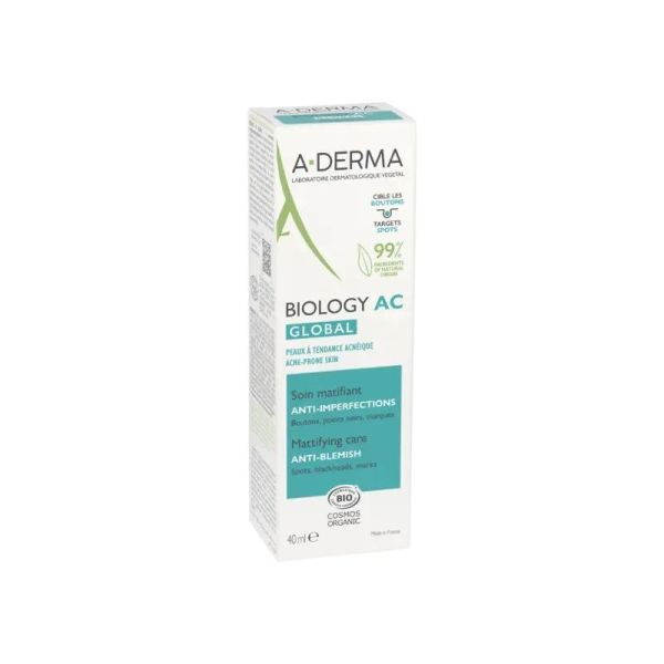 Soin matifiant anti-imperfections Biology AC Global - 40 ml