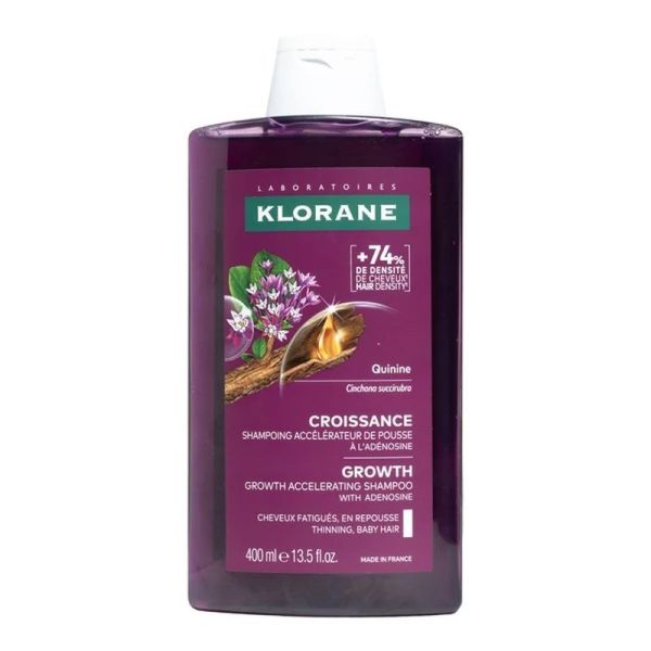 Shampoing accélérateur de pousse à l'adénosine CROISSANCE - 200 ml