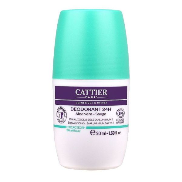 Cattier Deo Roll On 50Ml Vegan