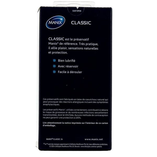 Classic Preservatifs - 24 Preservatifs