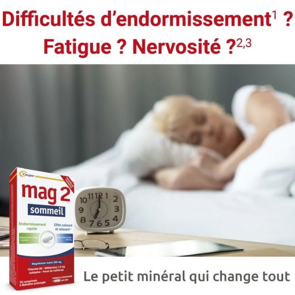 Mag2 Sommeil - 30 comprimés