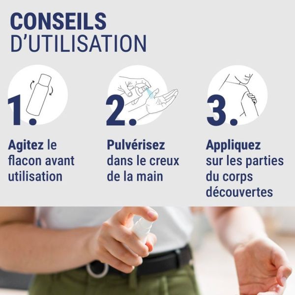 Anti-Moustiques Spray Repulsif Peau Special Tropiques - 75 ml