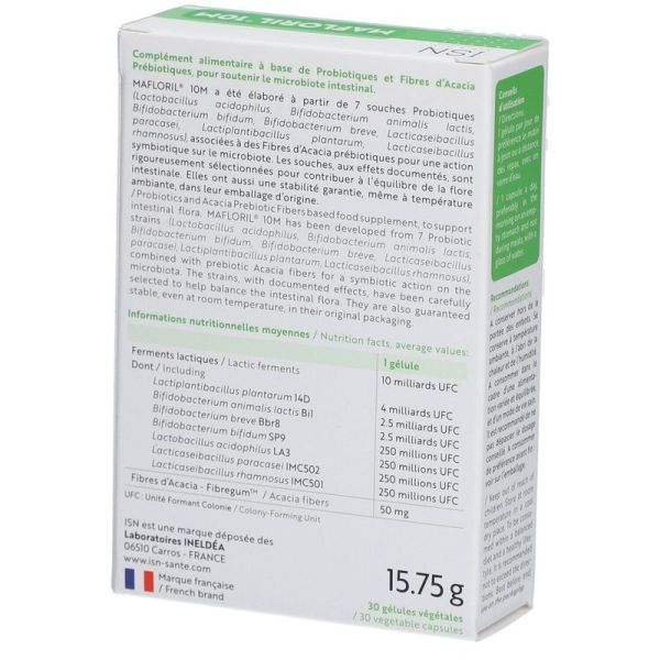 Mafloril 10M - 30 gélules