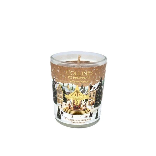 Bougie Parfumée Noël - Croquant aux Amandes - 75 g