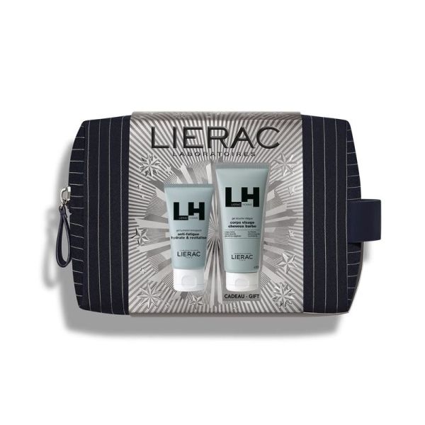 Coffret Noel Gel Hydratant Homme - Gel Hydratant Energisant 50 ml et Gel Douche Integral 200 ml