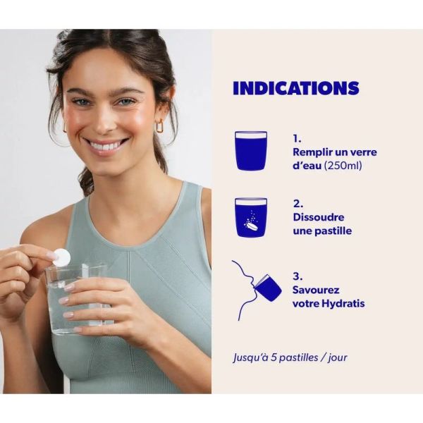 Solution d'Hydratation - Mangue Passion - 20 comprimés effervescents
