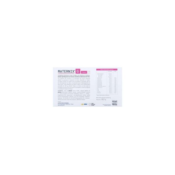 Maternix G Grossesse - 90 capsules