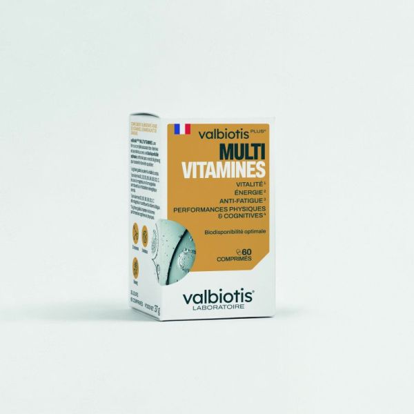 Valbiotis Plus® Multi-vitamines - 60 comprimés