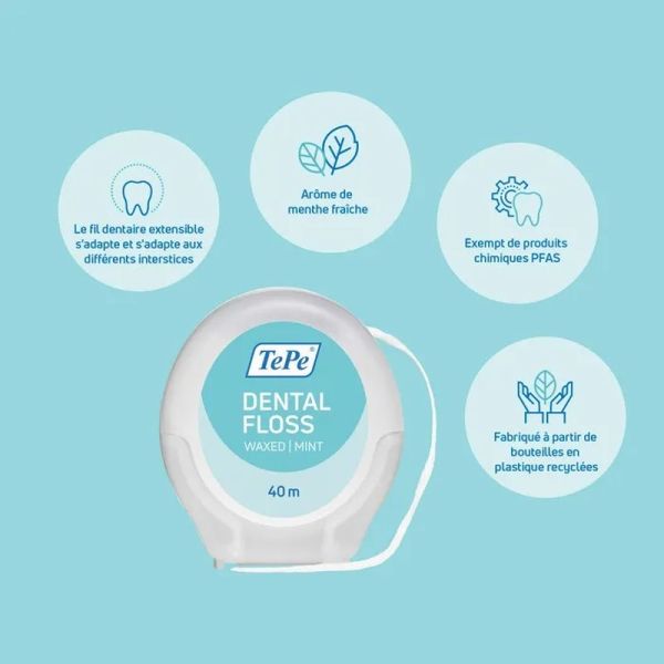 Fil Dentaire Eco-Responsable a Expansion - 40 m