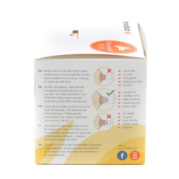 Téterelle PersonalFit Plus - 36-mm - 2 téterelles