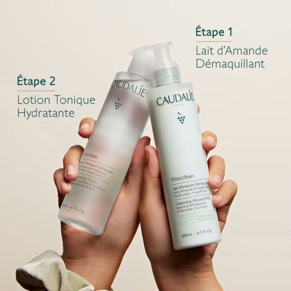 Lait d'Amande Démaquillant Vinoclean - 200 ml