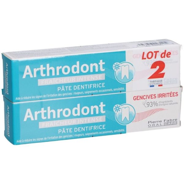Dentifrice Fraicheur Intense - 2 x 75 ml