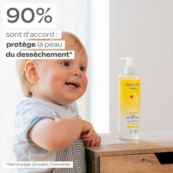 Eau nettoyante Calendula - sans parfum - 400 ml