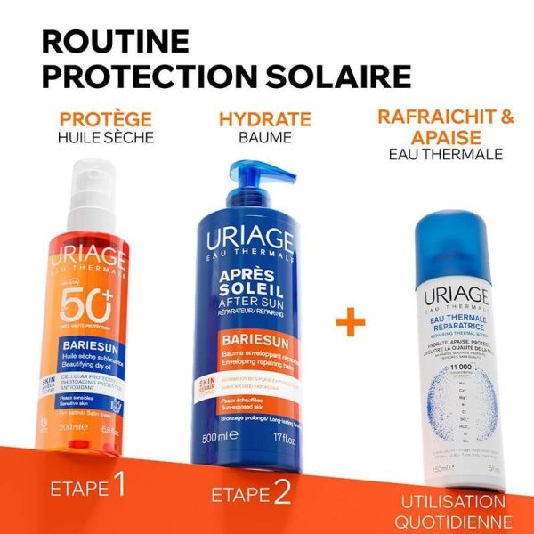 Huile Sèche Sublimatrice Solaire SPF50+ Bariésun - 200 ml