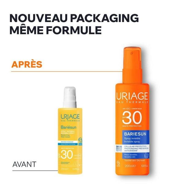 Spray Invisible SPF30 Bariésun - 200 ml