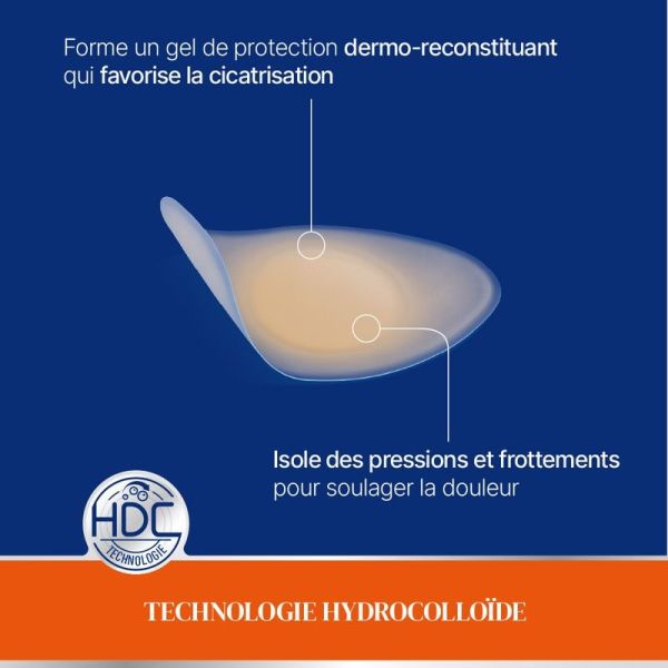 Traitement Ampoules - Talon - 5 pansements