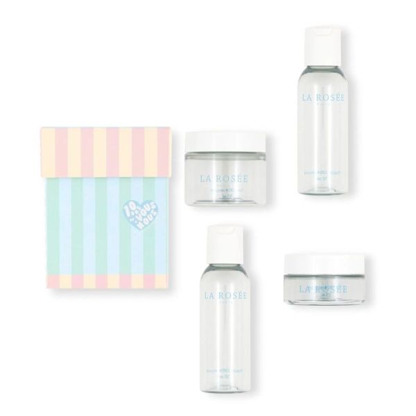 Kit Voyage Écoresponsable - 2 pots + 2 flacons