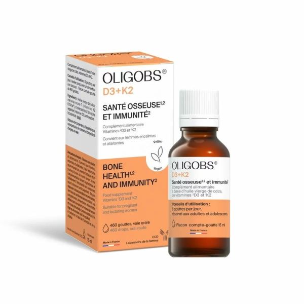 Oligobs D3+K2 - 15 ml