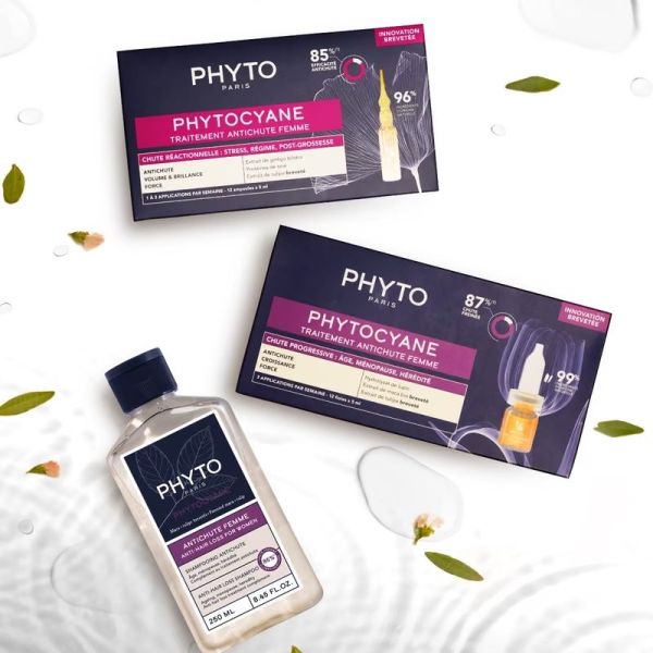 Shampooing Revigorant Antichute Phytocyane - 100 ml