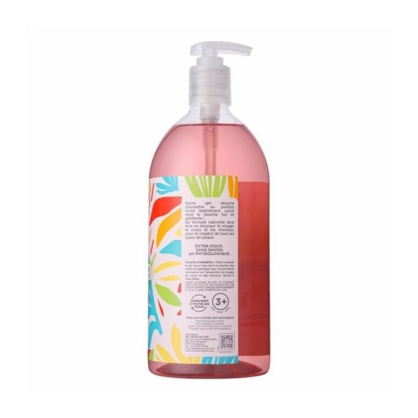 Mkl Gel Douche 1L Grenadine Kids