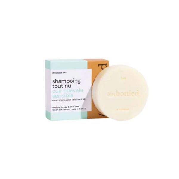 Shampoing solide tout nu cuir chevelu sensible - 75 g