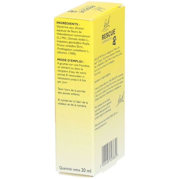 Rescue Pets Compte Gouttes - 20 ml