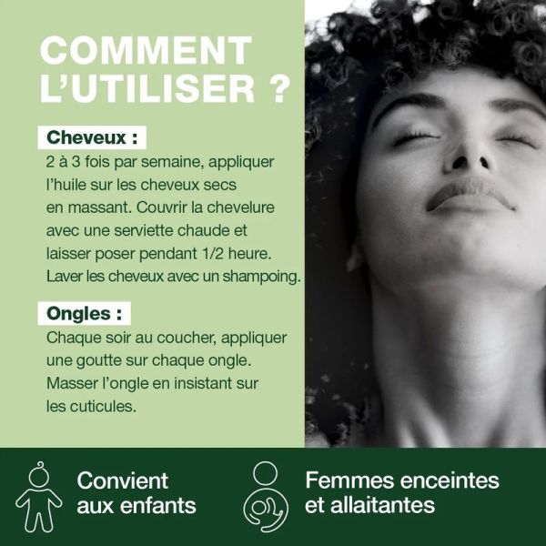 Huile Végétale de Ricin grand format - Bio - 100 ml