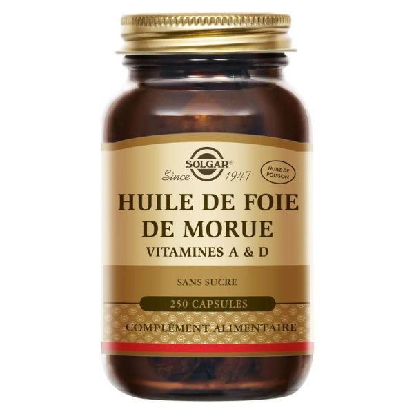 Huile de Foie de Morue - 250 softgels