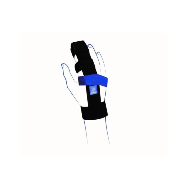 Digi Immo Attelle d'immobilisation poignet-doigt - Noir - Taille 1