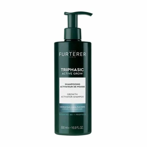 TRIPHASIC ACTIVE GROW - Shampooing Activateur de Pousse - 500 ml
