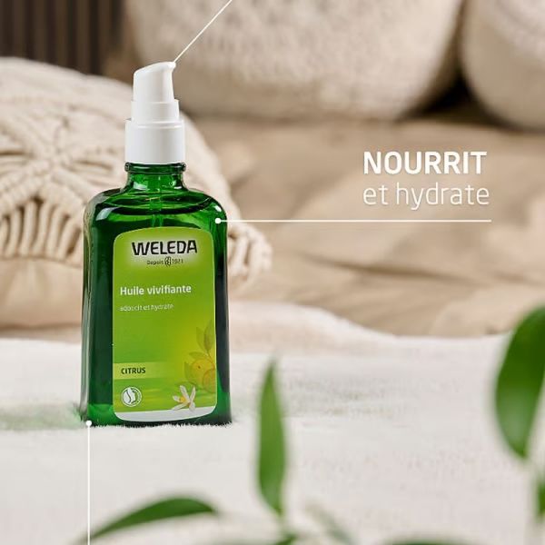 Huile vivifiante au Citrus - 100 ml