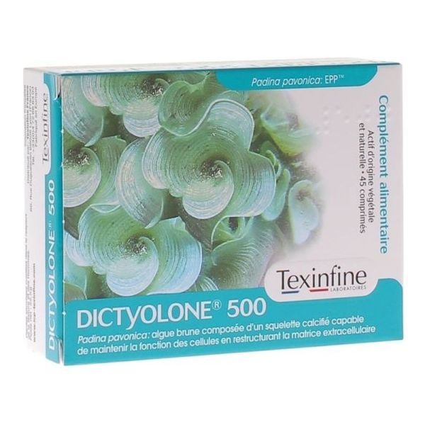 Texinfine Dictyolone 500 - 45 comprimés