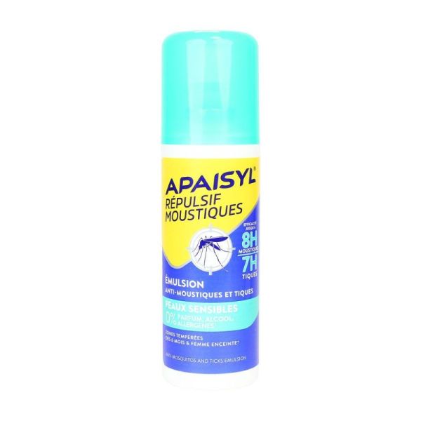 Apaisyl Repulsif Moustiq P/Sens 90Ml