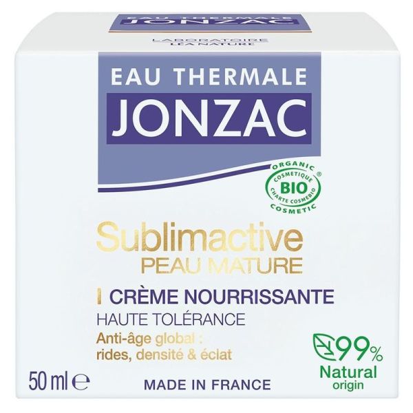 Crème nourrissante Sublimactive - Peau mature - 50 ml