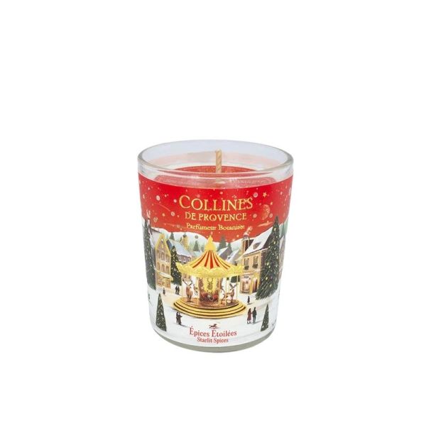 Bougie Parfumée Épices Étoilées Noël - 75 g