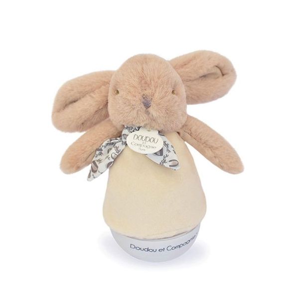 Veilleuse musicale Lapin Doudou - Beige - 16 cm