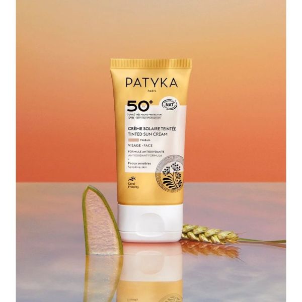 Crème Solaire Teintée Visage SPF50+ - Teinte Medium - 40 ml