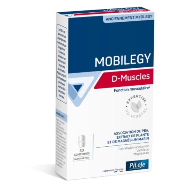 Mobilegy D Muscles - 30 comprimés
