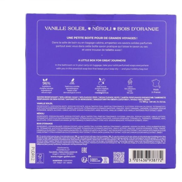 Coffret 3 Savons Bienfaisants - 3 x 100 g