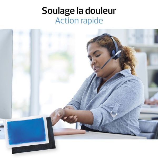 Coussin thermique gel chaud froid - Petit modèle 10 x 15 cm