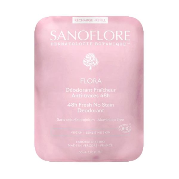 Recharge Déodorant Flora Roll-On 48h - 50 ml