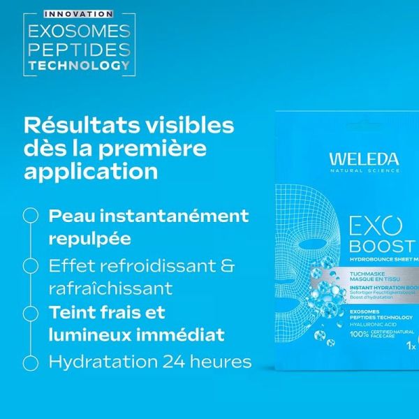 Masque en Tissu Hydrobounce EXO BOOST - 20 ml