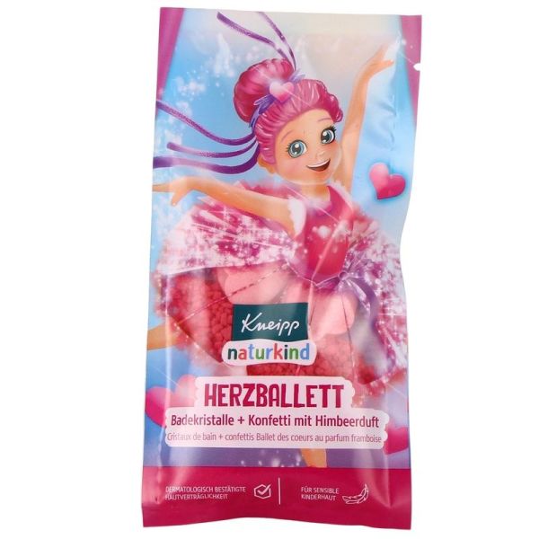 Naturkind Cristaux de Bain Ballet des Coeurs - 40 g