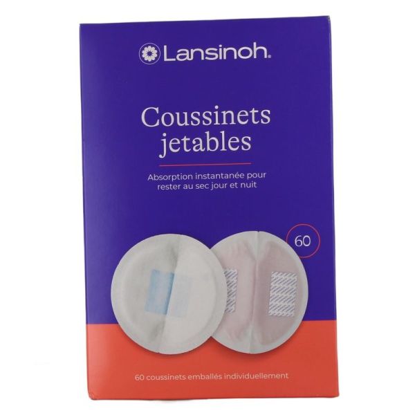 Coussinets Allaitement Jetables Blue Lock Core - 60 coussinets